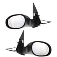 thumbnail image 4 of For 01-03 PT Cruiser Rear View Mirror Power Non-Heat Black Non-Folding SET PAIR, 4 of 5