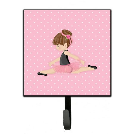 

Carolines Treasures BB5174SH4 Ballerina Brunette Jete Leash or Key Holder 7Hx4.25W multicolor