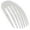 Nacro White, variant on Camila Paris CP3402 French Hair Side Comb Small Rounded, Pink, Handmade French Twist Hair Combs, Strong Hold Hair Clips for Women Bun Chignon, No Slip Styling Girls Hair Accessories Made in France
