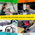 thumbnail image 5 of ASIENTO PARA TELÉFONO CELULAR: portavasos para teléfono para su automóvil y camión, soporte para teléfono celular para automóvil, teléfono inteligente, Android, estuches, 5 of 5