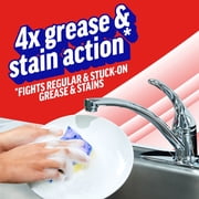 Ajax Ultra Liquid Dish Soap, Triple Action, Easy-Flip Cap, Orange Scent, 145 fl oz