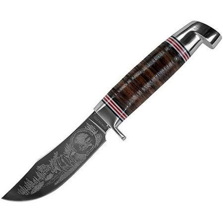 Whetstone Collector's NAHC Knife With Genuine Leather Sheath