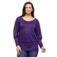 thumbnail image 6 of Womens Blouson Sleeve Banded Top, 6 of 10