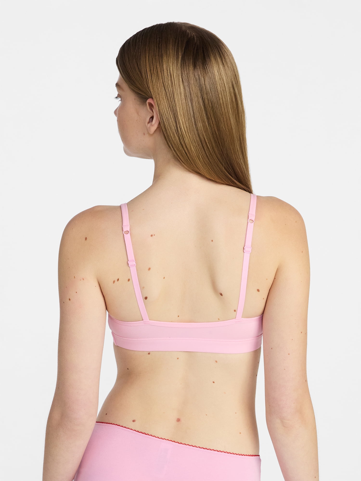No Boundaries Fit Stretch Scoop Bralette, Women's XS-3XL
