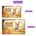 thumbnail image 5 of Welcome Fall Chinese Crested Cozy Autumn Field Pumpkins Golden Leaves Indoor Rug Dog Lover Carpet Living Bed Room Sofa Home Decor - 12013, 5 of 5