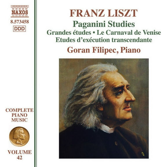 Liszt / Filipec - Liszt: Paganini Studies - Music & Performance - CD