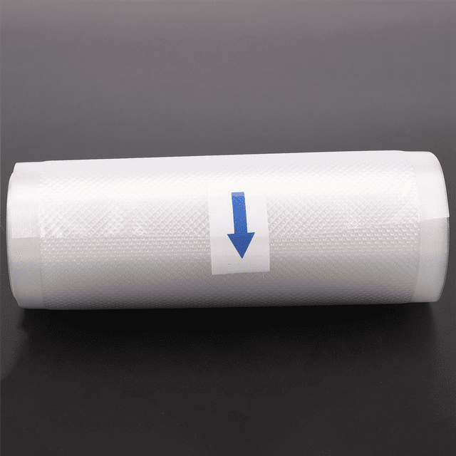 2X Textured Sealer Sous Vide Saver Roll Vacuum Bags Kitchen Storage Food - 15X500cm