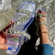 thumbnail image 5 of Sandalias de verano para mujer, sandalias planas sin cordones, zapatos romanos de cristal, sandalias informales con punta abierta, zapatillas Wmkox8yii  ytu8770, 5 of 9