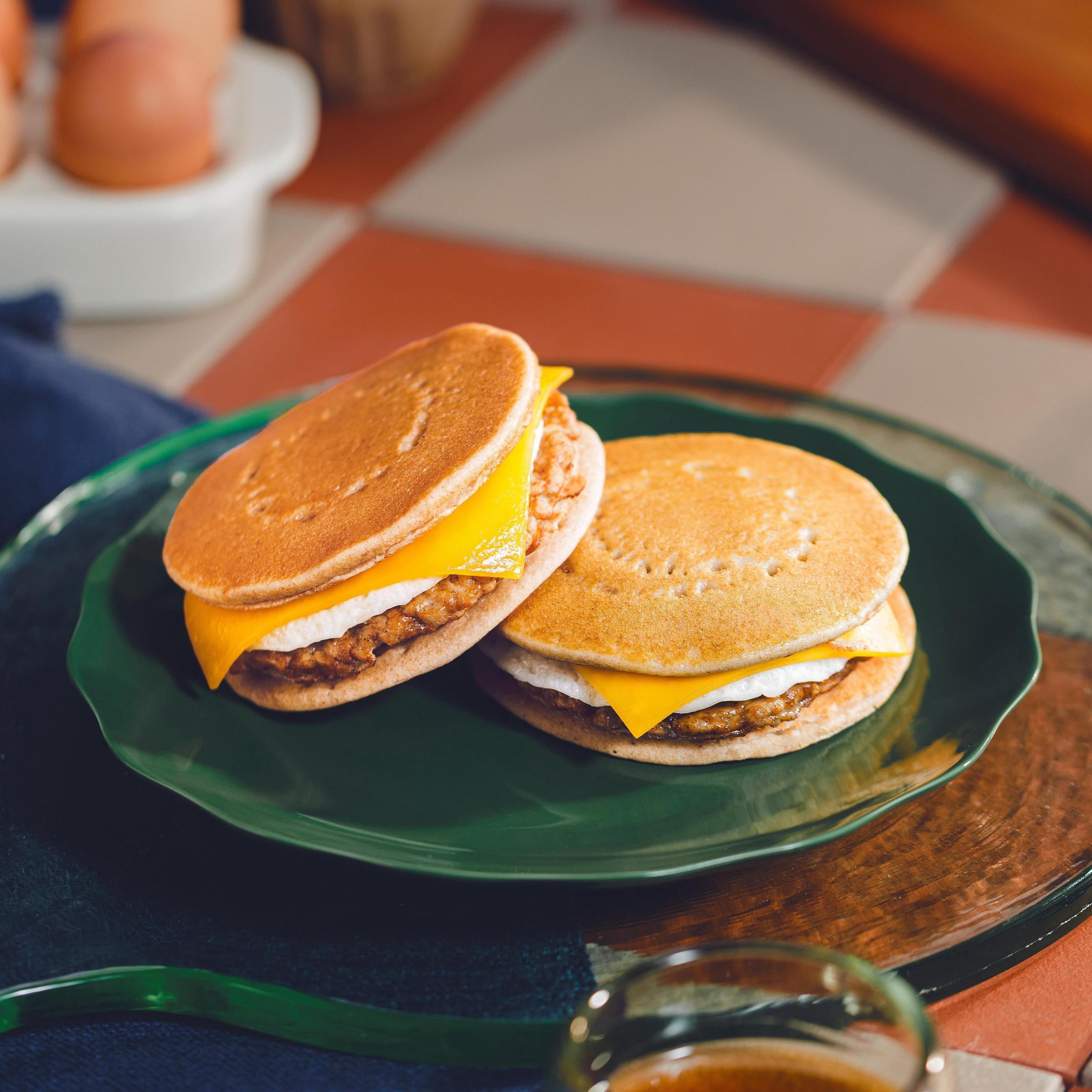 Kodiak Protein-Packed Frozen Breakfast Sandwiches, Sausage and Cheddar, 2 Count