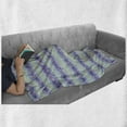 thumbnail image 6 of Ocean Soft Flannel Fleece Throw Blanket, Hand Drawn Letter Nautical Elements Like Various Type Seashells and Starfishes, Cozy Plush for Indoor and Outdoor Use, 50" x 70", Multicolor, by Ambesonne, 6 of 6