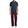 thumbnail image 3 of Climate Concepts Men's and Big Men's Fleece Cargo Pocket Sweatpants, Sizes S-5XL, 3 of 6