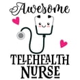 thumbnail image 3 of CafePress - Telehealth Nurse Quote - Women's Short Sleeve Print T-Shirt and Pants Light Cotton Pajama Set, 3 of 7