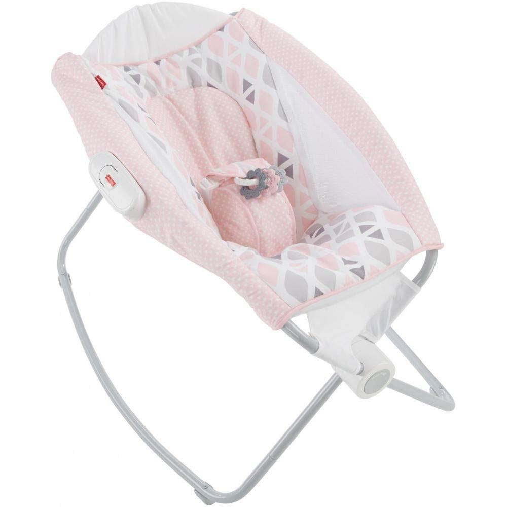 fisher price auto rock n play pink