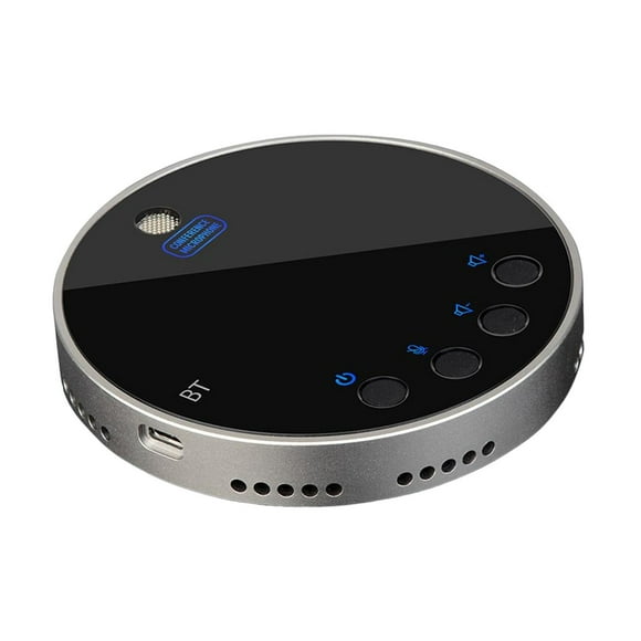 Speakerphone USB Conference Speaker Noise Canceling 10ft Pickup Distance Desktop Microphone 3.5mm Conference Microphone for Games Voice Chat