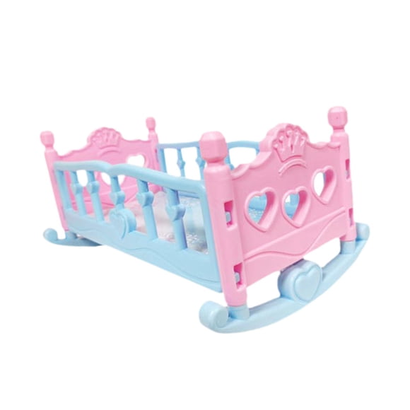 TISHITA Baby Doll Crib Educational Developmental Toy Doll Bed for 28cm/ 11inch Dolls