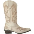 thumbnail image 6 of ROPER Womens Pearl Western Boot, Tan, 7.5 D US, 6 of 8