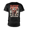 thumbnail image 2 of Clutch - Camiseta Messiah para Adultos Unisex (Negro), 2 of 2
