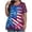 S5-Multicolor, variant on successthop Independence Day Womens T Shirt Flags Plus Size USA Birthday Tunic Tops Casual Shirts Crewneck Clothes 3XL