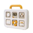 thumbnail image 2 of Juguetes para piscina, juguetes para bebés, tablero de actividades con interruptores, caja para el desarrollo de la motricidad fina en niños pequeños, simulación de situaciones cotidianas con ruletas,, 2 of 6