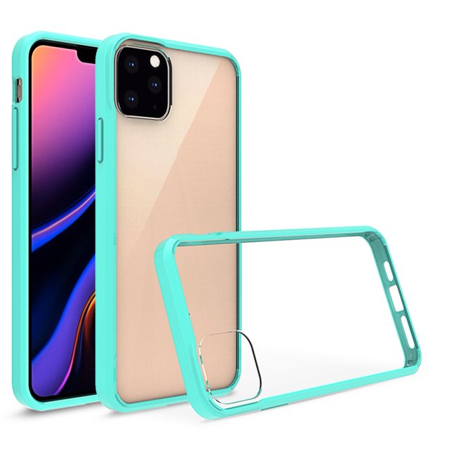 HEVIRGO Housse de Protection pour Téléphone Portable TPU Transparent Antichoc pour iPhone 11 Pro Max