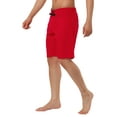 thumbnail image 5 of INSPIRE CHIC Men's Shorts Drawstring Swim Shorts Elastic Waist Board Shorts, 5 of 6