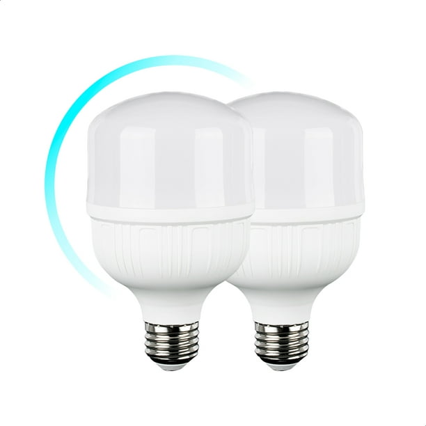 Foco. LED ICON Opalino de alta potencia Consume 60W Alumbra 400W Base E26 Luz Fría 25,000 hrs de uso ICON Pack 2 pzas.