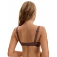 thumbnail image 2 of Unique Bargains Women's Push Up Underwire Seamless Soft Bras Brown 36 B, 2 of 6