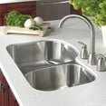 thumbnail image 3 of Houzer MC-3210SR-1 Medallion Undermount Double Bowl Kitchen Sink Stainless Steel, 3 of 9