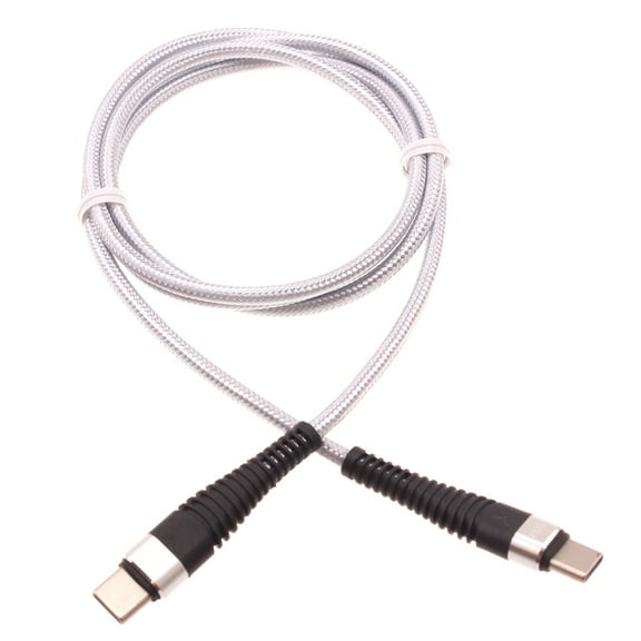 3ft PD Cable for Samsung Galaxy S23/S22/S21/S20/Ultra/Plus - Type-C to USB-C Fast Charger Cord Power Wire Sync Braided