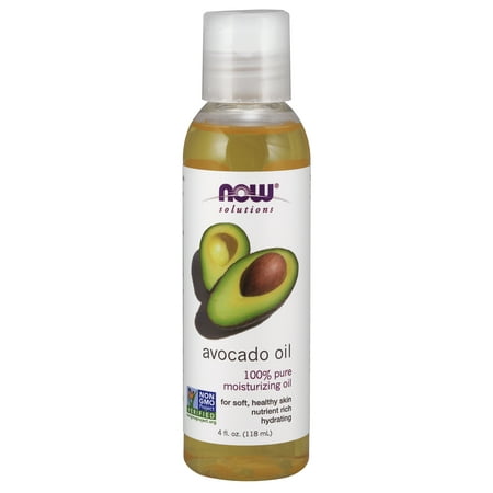 NOW Solutions, Avocado Oil, 100% Pure Moisturizing Oil, Nutrient Rich and Hydrating,