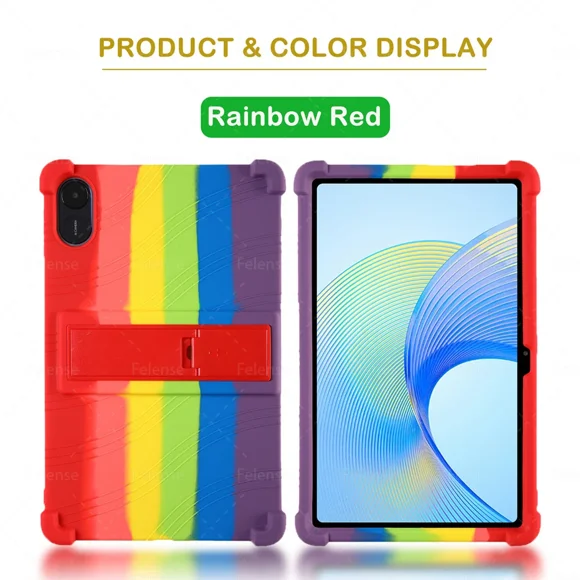 Case pour Honor Pad X9 ELN-W09 X8 Pro 11.5 Pouces Support de Tablette en Silicone Souple Couverture Ajustable pour Honor Pad X8 10.1 Pouces AGM3-W09HN 01 Honor Pad X8 10.1