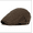 Dark Khaki, variant on Mens Classical Newsboy Hat Cotton Newsies Hat Adjustable Cadet Cabbie Cap