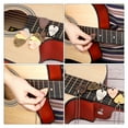 thumbnail image 5 of Unique Bargains Guitar Picks 2mm Metal Gold Tone for Guitar Musical Instrument Pack of 5, 5 of 5