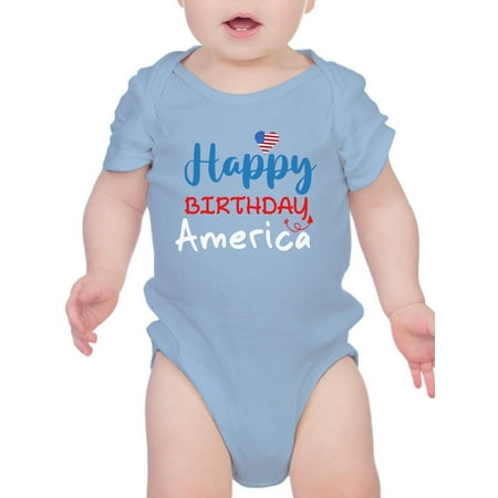 

Happy Birthday America Bodysuit Infant -Image by Shutterstock 24 Months