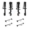 thumbnail image 1 of Transit Auto Front Rear Complete suspension Strut & TQ sway Bar Link Kit (8Pc) for Car Toyota Camry Excludes SE Models - Left Right Side (Driver Passenger) KSS-107875, 1 of 2