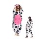 thumbnail image 1 of Pijamas de vaca con cremallera Unisex para adultos, disfraz de Anime, mono de fiesta, mono de mapache Kigurumi para hombres y mujeres, 1 of 4