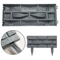 thumbnail image 3 of CNKOO Garden Lawn Landscaping Border Fence Palisade Brick Effect Edging Decor, 3 of 8