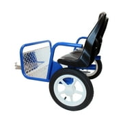 Chipmunk Coach Deluxe Pull-Behind Trailer for ATV, Garden Tractor, with Rear Hitch, Amish-Made