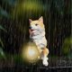 thumbnail image 5 of Adornos De Resina Lámpara colgante solar para perro, adorno de resina para jardín al aire libre con luz LED nocturna de 30 cm Yulucky, 5 of 8