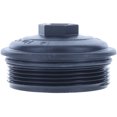thumbnail image 1 of MotorRad CST Fuel Filter Cap MO342 OE Replacement; 2.4 Inch Inside Diameter x 3.06 Inch Outside Diameter; 1.67 Inch Height; Black; Plastic; Threaded Mount; Screw-On; Round, 1 of 6