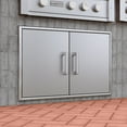 thumbnail image 3 of Edgestar E360ad2 36" Double Access Door - Stainless Steel, 3 of 3