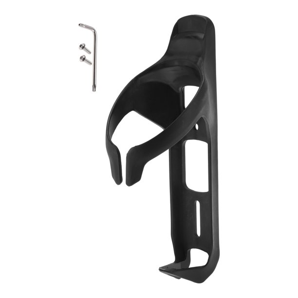 Soporte para botella de agua de bicicleta negra, se adapta a botellas de 500-750ml, nylon reforzado con fibra de carbono para bicicleta de carretera y MTB