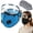 Light Blue, variant on Reusable Dust Mask with Safety Goggles and 10 Filters, Adjustable Carbon Filter Face Mask for Woodworking, Mowing, Grinding, Sanding, Construction and Outdoor Work