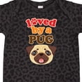 thumbnail image 4 of Inktastic Pug Dog Loved by a Pug Boys or Girls Baby Bodysuit, 4 of 5