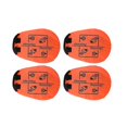 thumbnail image 1 of 4x Football Shooting Target Training Outdoor Training Aid Soccer Target Goal, 1 of 5