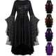 thumbnail image 3 of Women Vampire Costume Dress for Halloween Ball Gown Renaissance Masquerade Dress up Party Role, 3 of 3