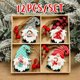 thumbnail image 3 of Colgantes de madera con gnomos navideños, adornos navideños para el hogar, adornos navideños para el árbol de Navidad 2024, regalo de Año Nuevo, 3 of 5