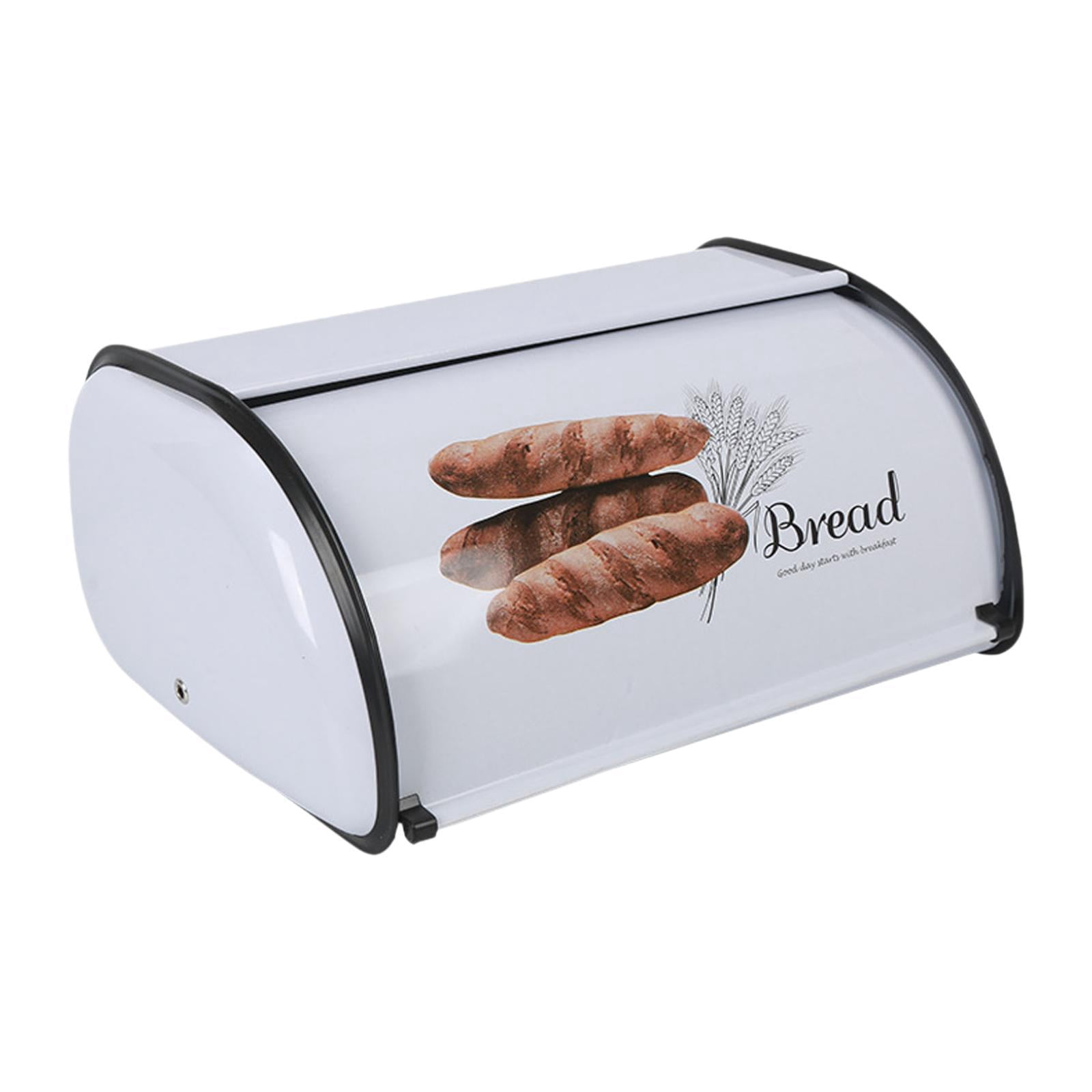 Contenedor para almacenar pan, con tambor de metal,contenedor , de ...