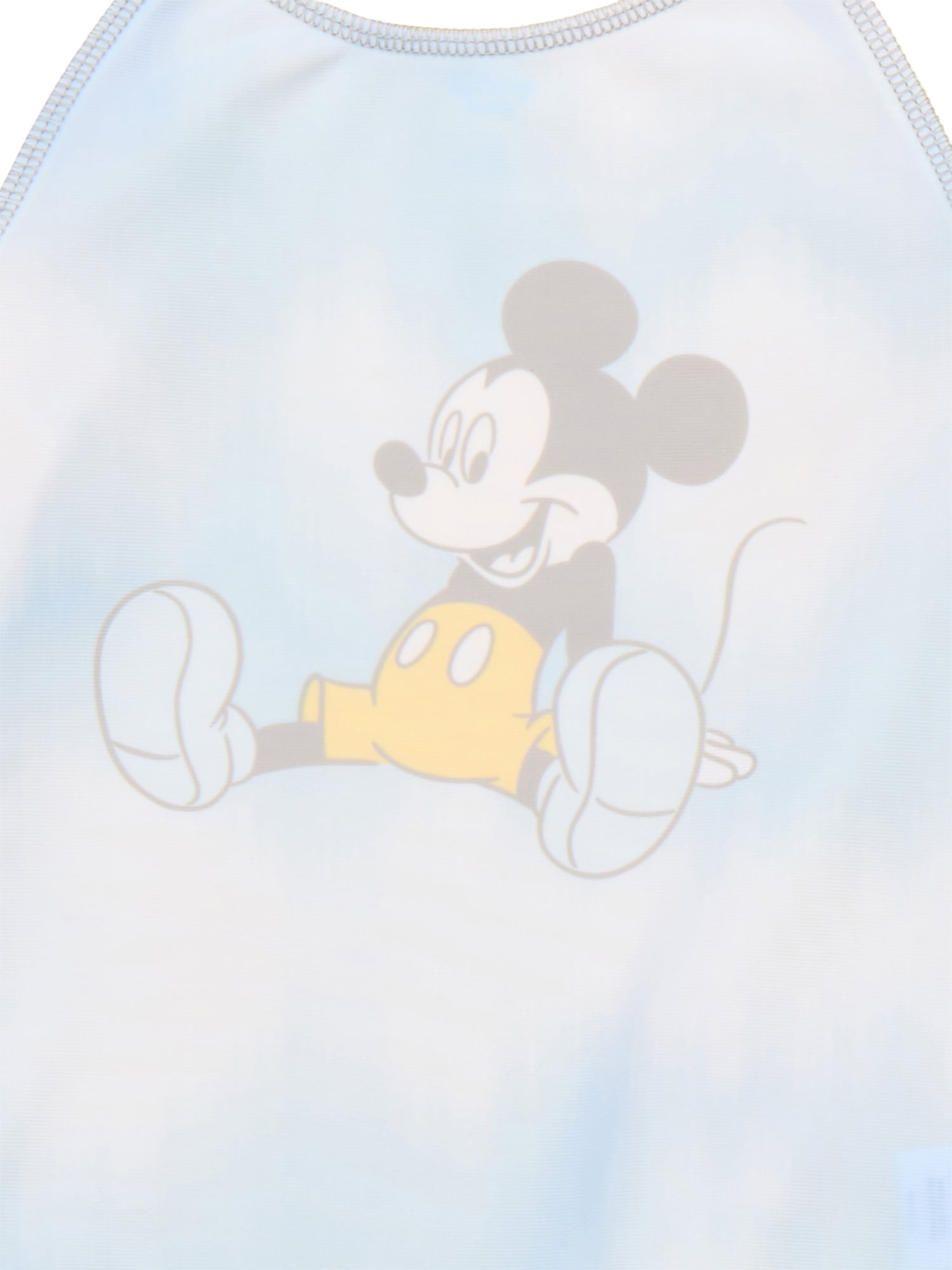 Mickey Mouse Baby Boys Rashguard and Swim Trunks Set, 2-Piece, Sizes 12M-24M