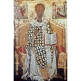 thumbnail image 2 of Damaskenos, Michael 17x24 Black Modern Framed Museum Art Print Titled - Saint Nicolas, 2 of 4